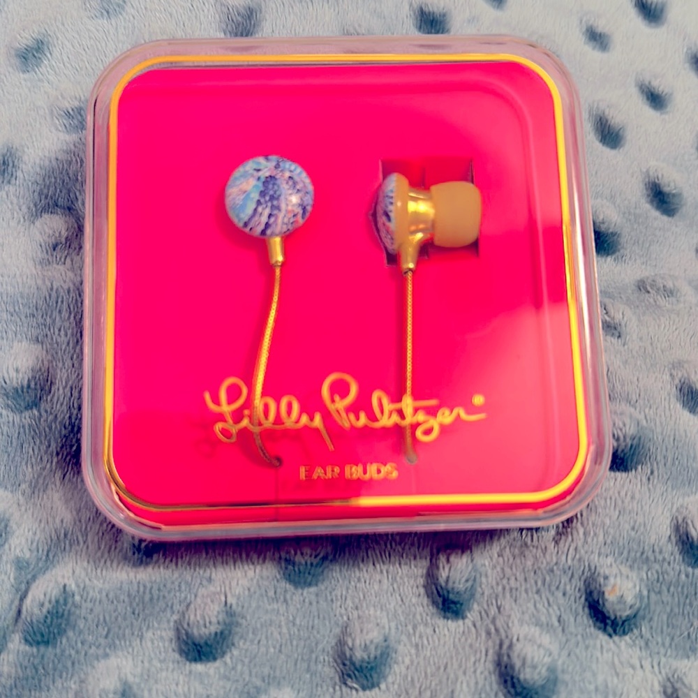Lilly Pulitzer ear buds. NWT
